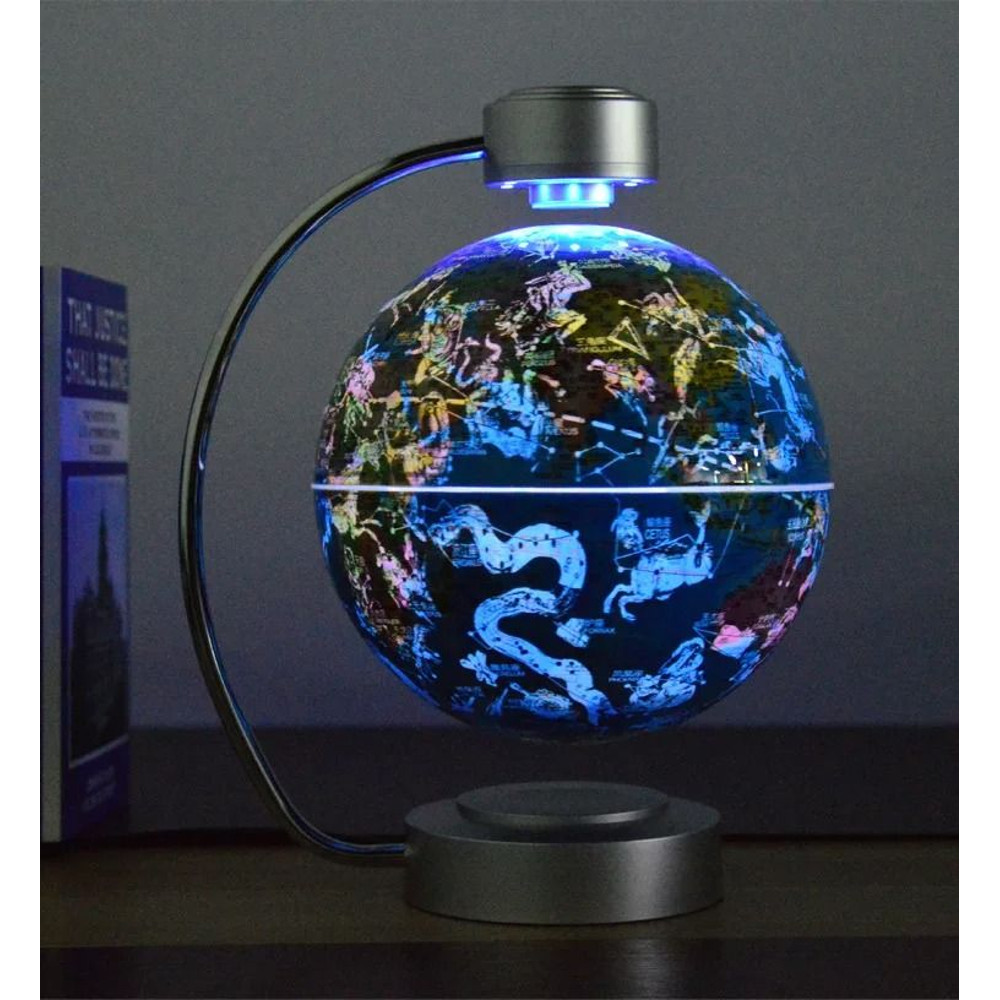 8 Inch Magnetic Levitation Floating Globe With LED Light 0