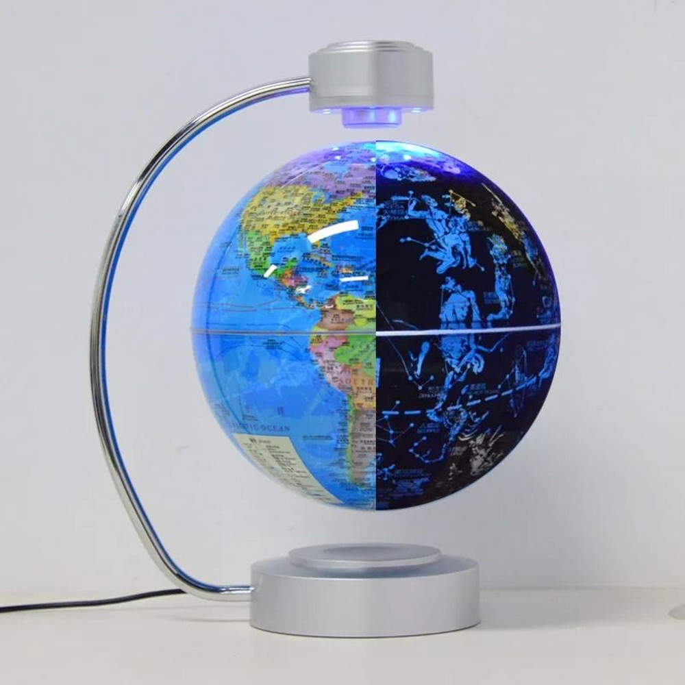 8 Inch Magnetic Levitation Floating Globe With LED Light 14