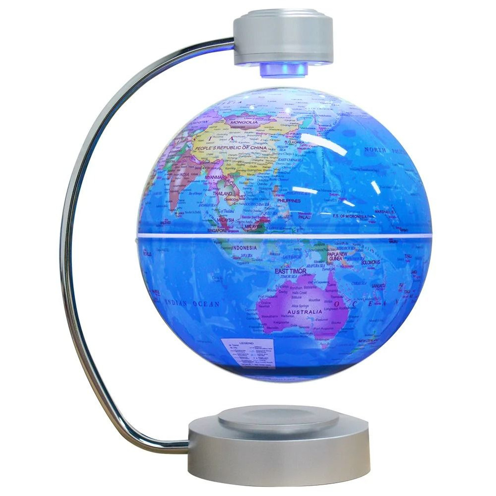 8 Inch Magnetic Levitation Floating Globe With LED Light 1