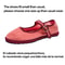 Women Velvet Cloth Ballet Flats Mary Jane Style Round Toe Loafers 10