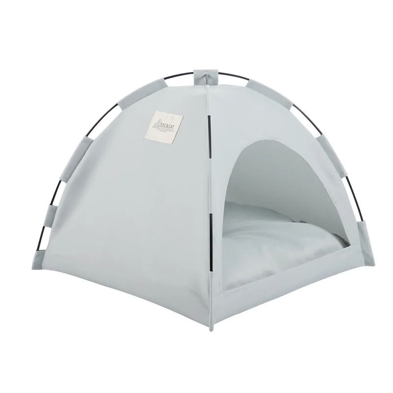 Canvas Pet Tent Bed Cozy Cat Cave For Cats And Small Dogs 8