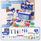 Childrens Educational Tool Set With Electric Drill Pretend Play Construction Kit 13