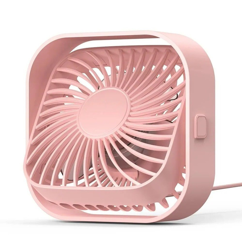 USB Portable Mini Fan Three Speed Rotatable Quiet Personal Desk Fan 11