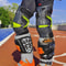 Motorcycle Protective Kneepad With Mechanical Leg Support And Exoskeleton Guards 3