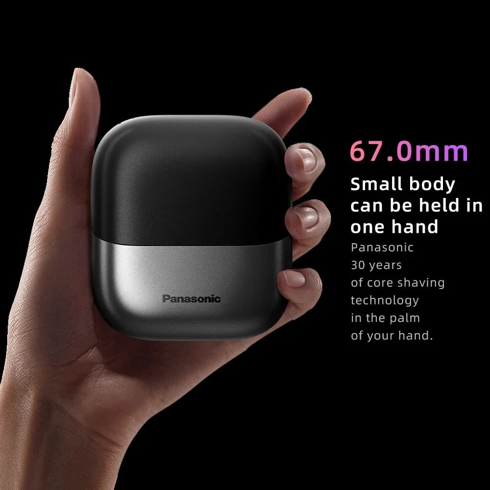 Panasonic Travel Electric Razor With USB C Charging And Beard Sensor 3