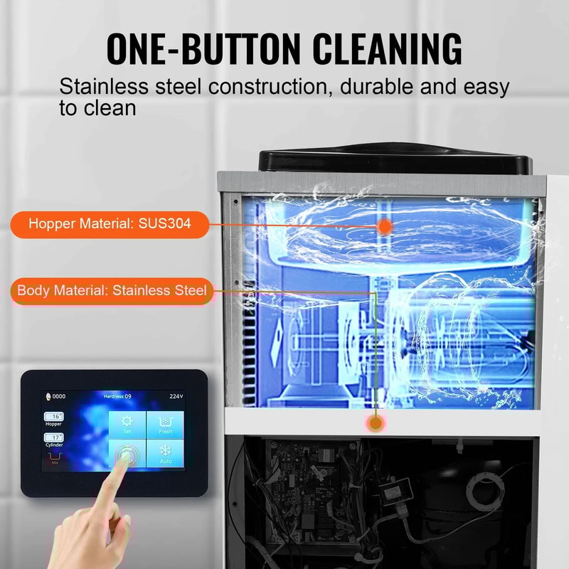 Commercial Soft Serve Ice Cream Machine With Touch Screen And Pre Cooling 2