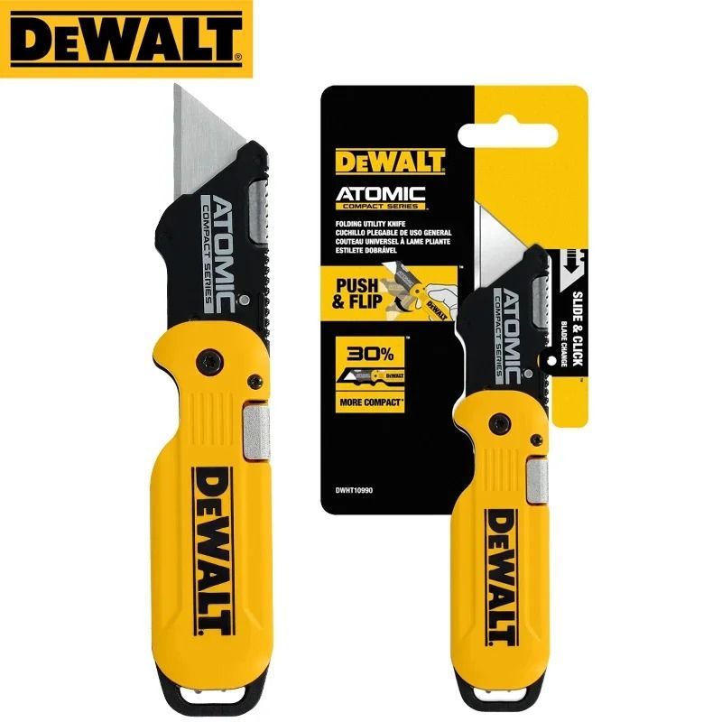 DeWalt Compact Folding Utility Knife With One Hand Operation 6