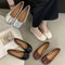 Women Flats With Soft Ballet Design And Bow Detail 1