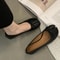 Women Flats With Soft Ballet Design And Bow Detail 3