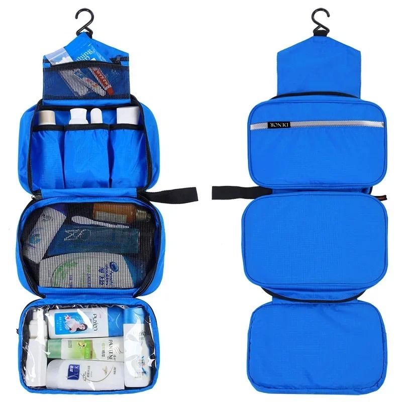 Waterproof Hanging Travel Toiletry Bag With Multiple Compartments 7