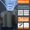 Portable USB Rechargeable Waist Clip Fan With 5000mAh Battery 6