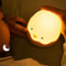 Cartoon Eggshell Chicken Touch Night Light Rechargeable LED Lamp 5