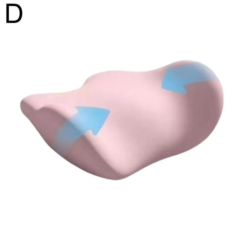 Ergonomic Memory Foam Lumbar Support Pillow For Back Pain Relief 6
