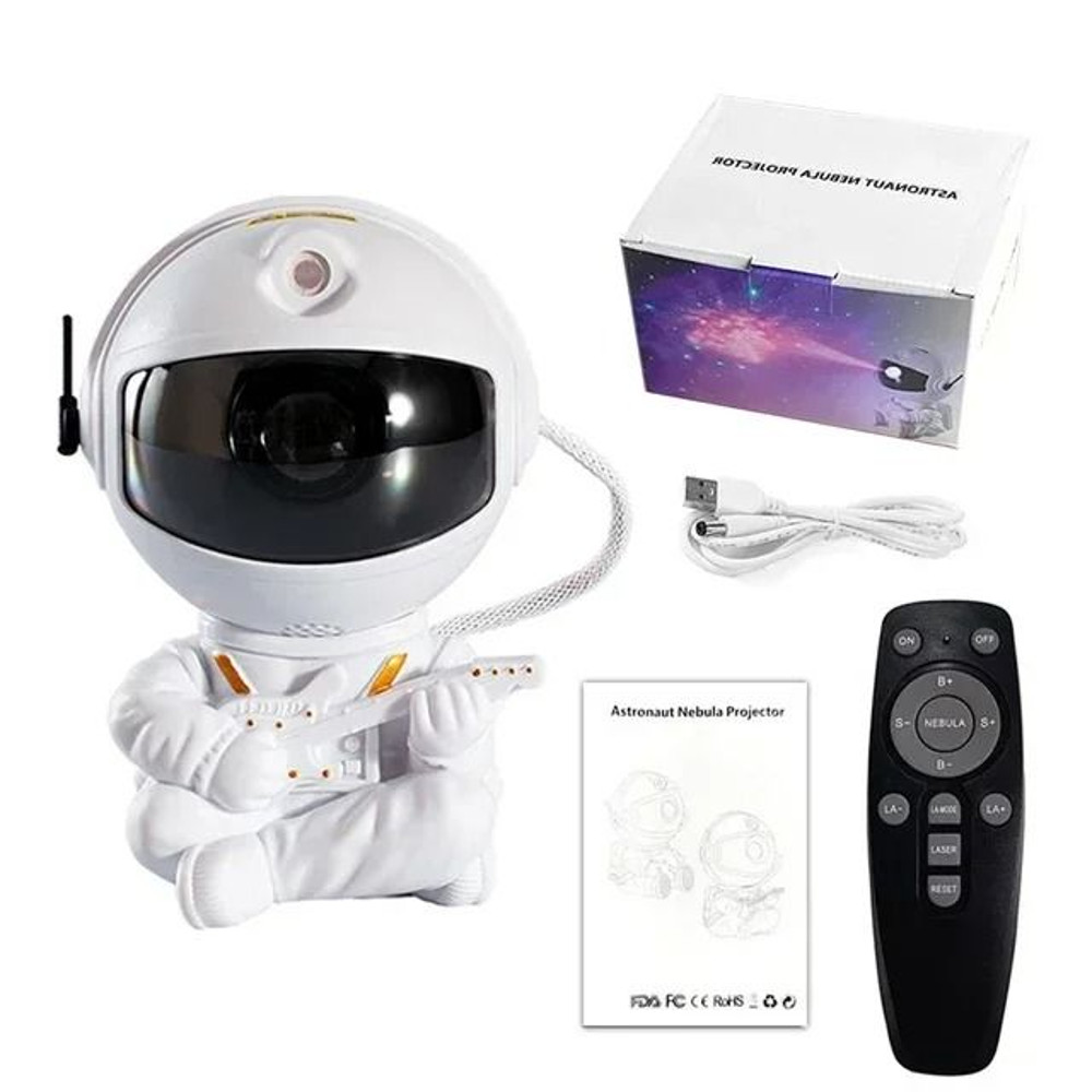 Astronaut Galaxy Star Projector Night Light For Bedroom Decoration 5