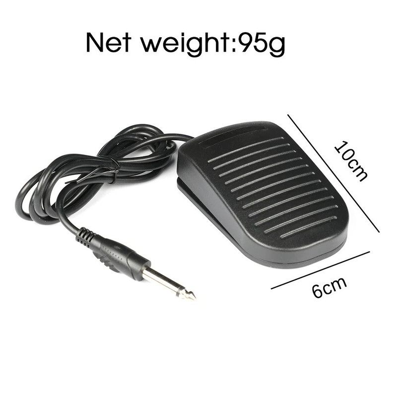 Digital Tattoo Power Supply Kit With Foot Pedal And Clip Cable 5