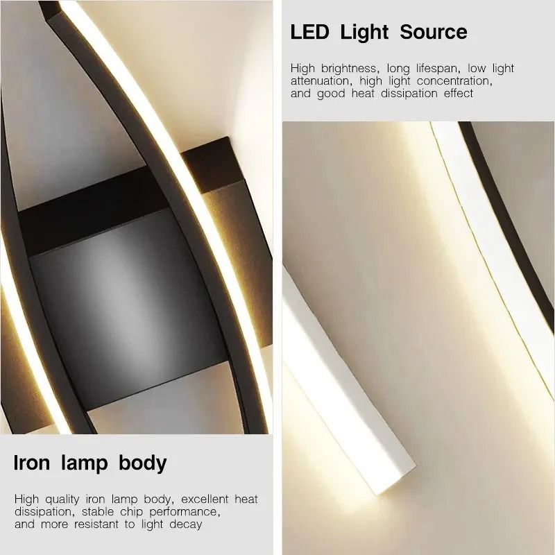 Modern Minimalist LED Wall Light Up And Down Indoor Lamp 4