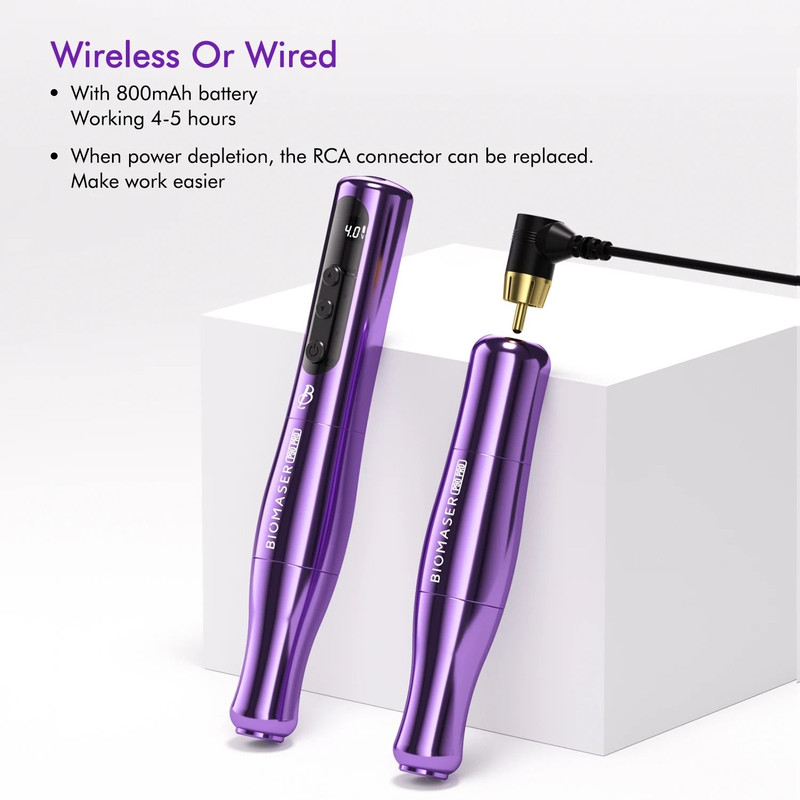 Wireless Rotary PMU Tattoo Pen Machine For Professional Makeup 1