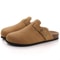 Suede Mules And Clogs With Arch Support Comfortable Casual Sandals 9