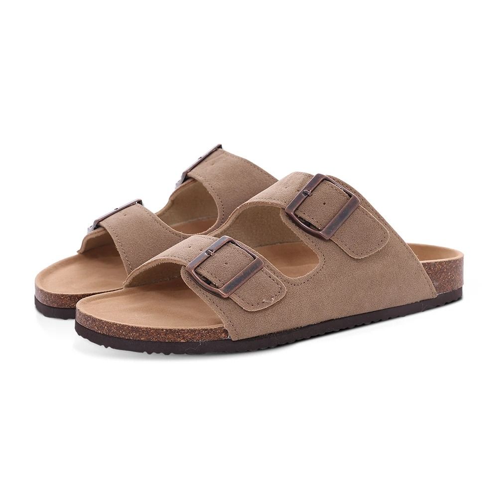 Suede Mules And Clogs With Arch Support Comfortable Casual Sandals 12
