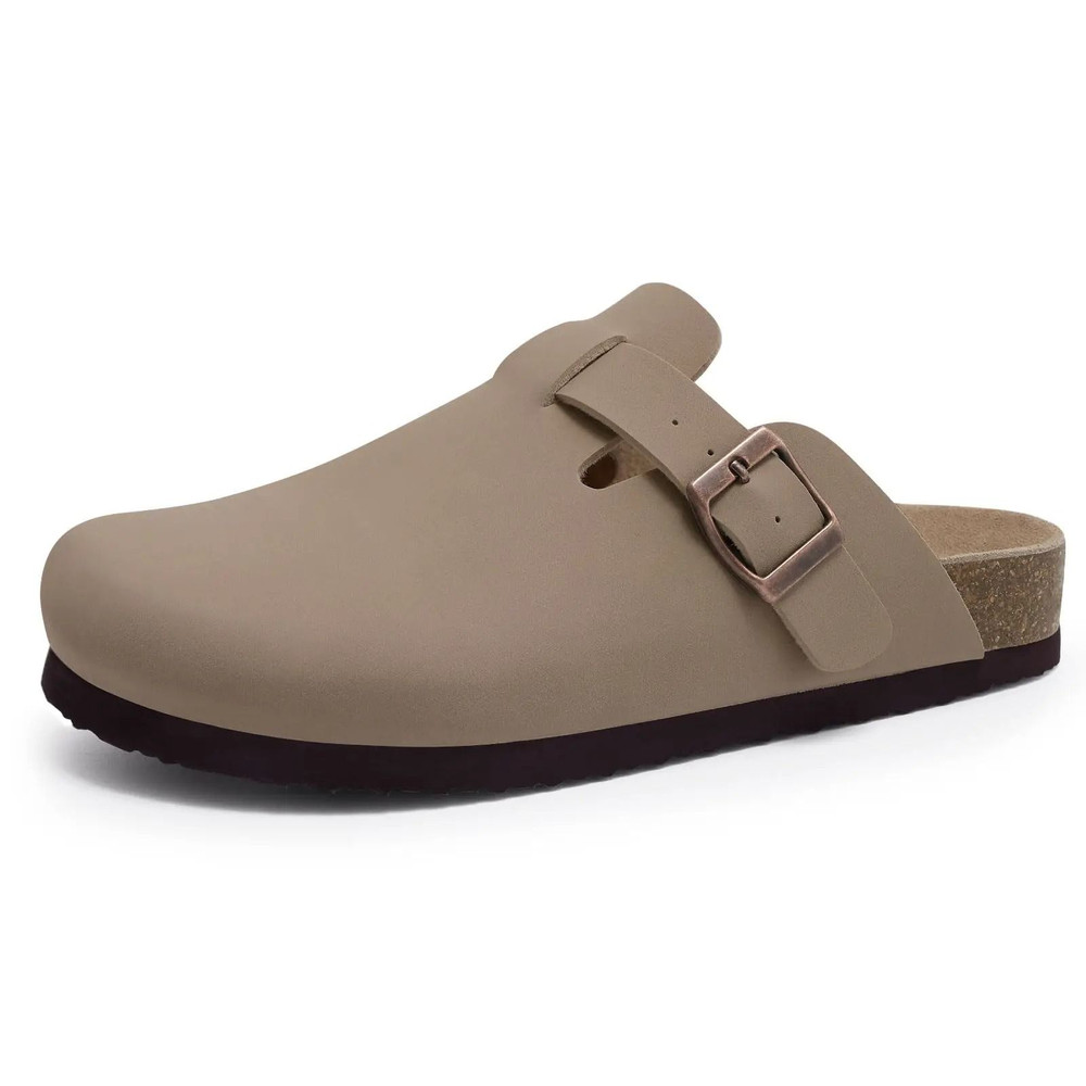 Suede Mules And Clogs With Arch Support Comfortable Casual Sandals 20