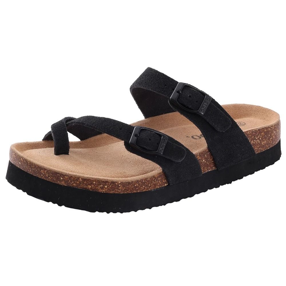 Suede Mules And Clogs With Arch Support Comfortable Casual Sandals 24