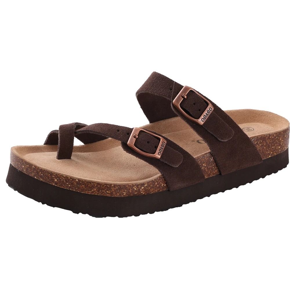Suede Mules And Clogs With Arch Support Comfortable Casual Sandals 28
