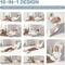Adjustable Wedge Pillow Set For Sleeping And Back Support 5