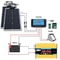 Flexible Solar Panel System With Battery Charger Controller And Inverter Kit 1