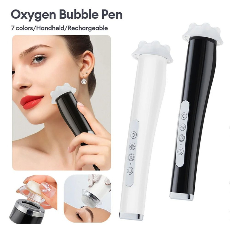 Portable Oxygen Bubble Facial Pen For Deep Cleansing And Skin Renewal 0