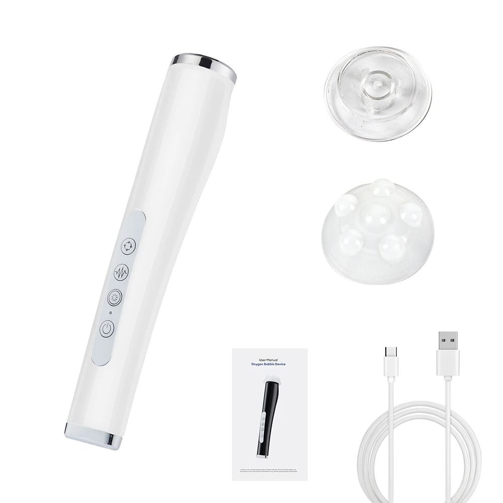 Portable Oxygen Bubble Facial Pen For Deep Cleansing And Skin Renewal 7