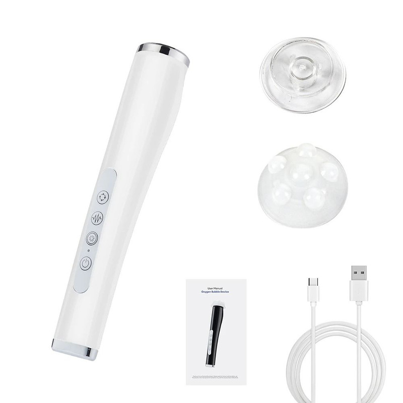Portable Oxygen Bubble Facial Pen For Deep Cleansing And Skin Renewal 7