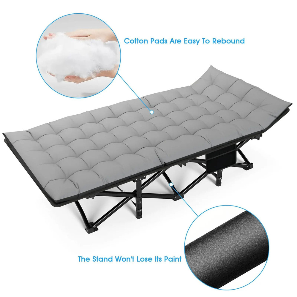 Heavy Duty Folding Camping Cot With Portable Design 2