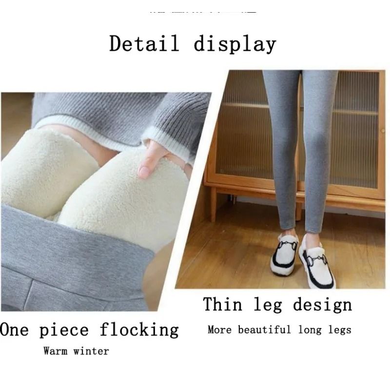 High Waist Fleece Lined Winter Leggings With Pocket And Butt Lift 1