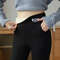 High Waist Fleece Lined Winter Leggings With Pocket And Butt Lift 5