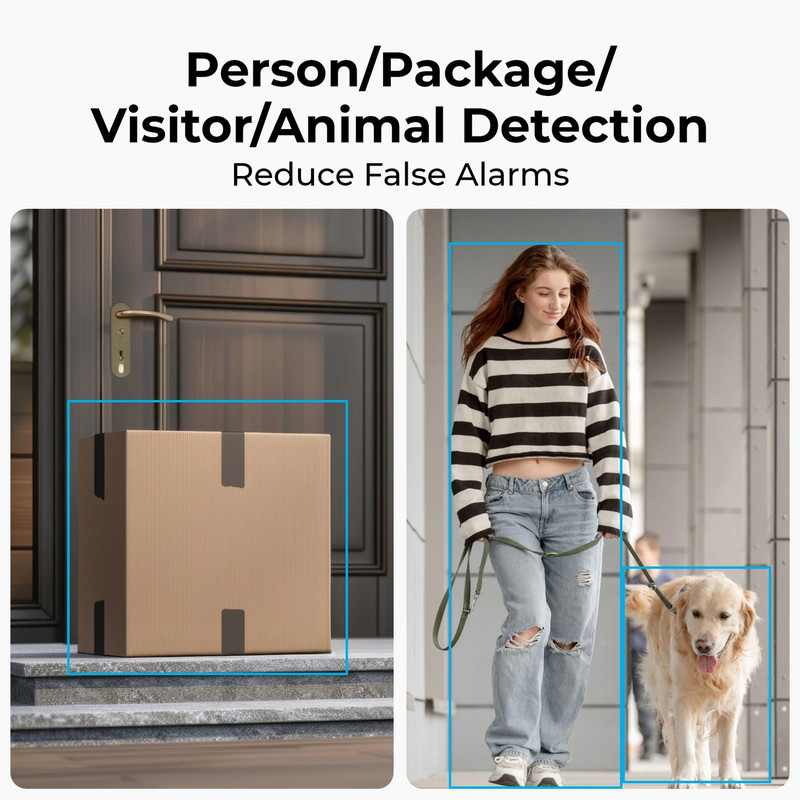 Smart Home Video Doorbell With 2K Plus Clarity And PoE Connection 1