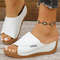 Womens Summer Wedge Sandals With Comfortable Heel Design 0