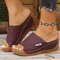 Womens Summer Wedge Sandals With Comfortable Heel Design 8