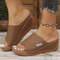 Womens Summer Wedge Sandals With Comfortable Heel Design 1