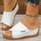 Womens Summer Wedge Sandals With Comfortable Heel Design 7