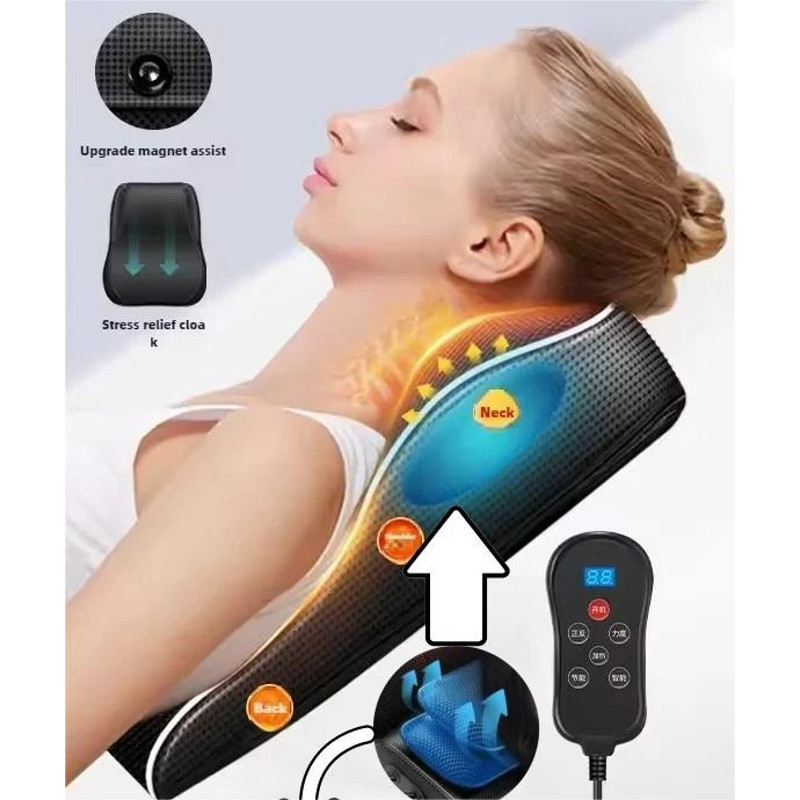 Shiatsu Neck And Back Massager With Heat And Vibration 9