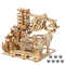 3D Wooden Catapult Marble Run Puzzle For Teens And Adults 0