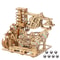 3D Wooden Catapult Marble Run Puzzle For Teens And Adults 0