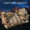 3D Wooden Catapult Marble Run Puzzle For Teens And Adults 3