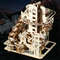 3D Wooden Catapult Marble Run Puzzle For Teens And Adults 5