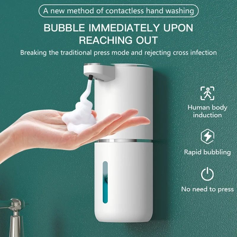 Touchless Foaming Soap Dispenser USB Rechargeable With Adjustable Volume 0