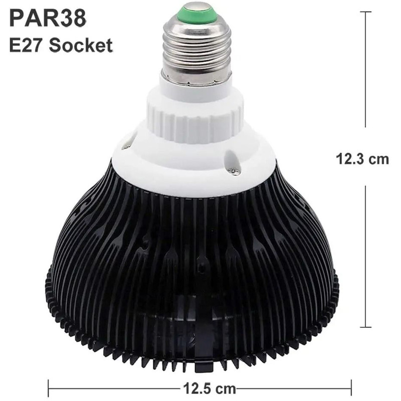 Full Spectrum PAR38 Aquarium LED Grow Light 3