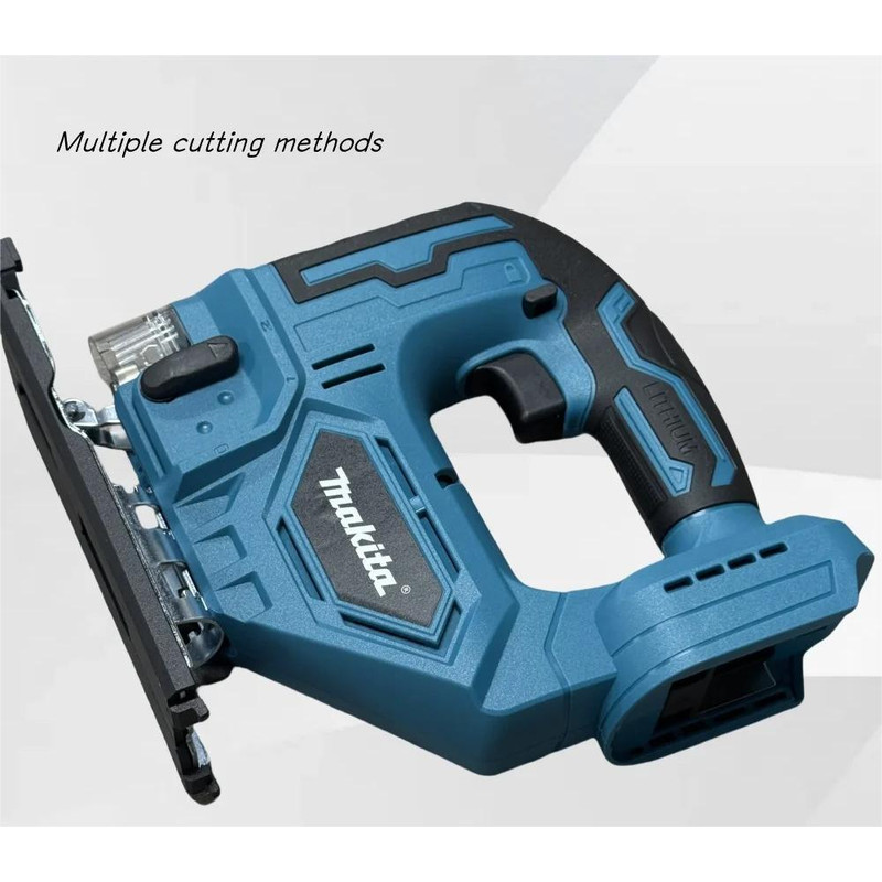 Cordless Brushless Barrel Handle Jigsaw 18V Tool Only With Adjustable Speed LED Light And Dust Blow 1