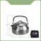Portable Outdoor Camping Kettle With Optional Spout And Complete Hiking Coffee Tea Sets 3