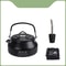 Portable Outdoor Camping Kettle With Optional Spout And Complete Hiking Coffee Tea Sets 6