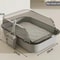 Semi Enclosed Cat Litter Box Splashproof Kitty Toilet With Easy Cleaning Tray 0